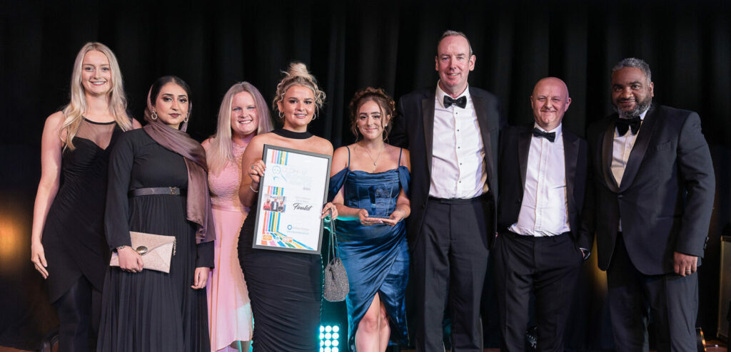 Pearson claim their 2023 supporting young people award Pearson claim their 2023 supporting young people award